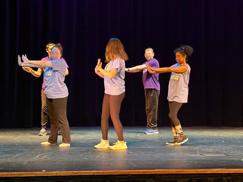 Humanitarian Aid - Volunteers Teach Dance to Special Needs Kids